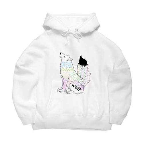 ウルフ Big Hoodie