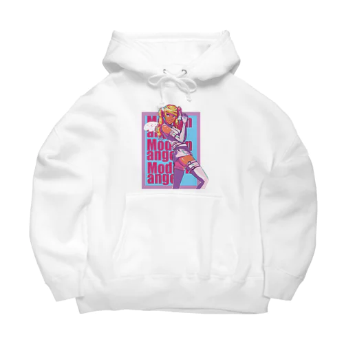 現代の天使ちゃん（ブルー） Big Hoodie