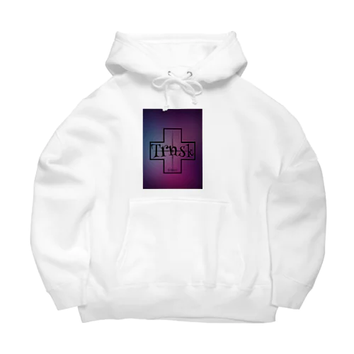 trnsk ホラークロスロゴ Big Hoodie