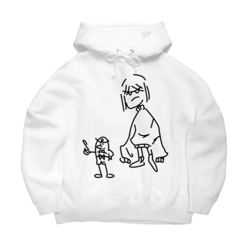 ゆび刑事とあいぼう Big Hoodie