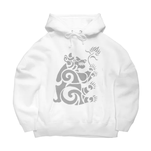 中南米風のクマ Big Hoodie