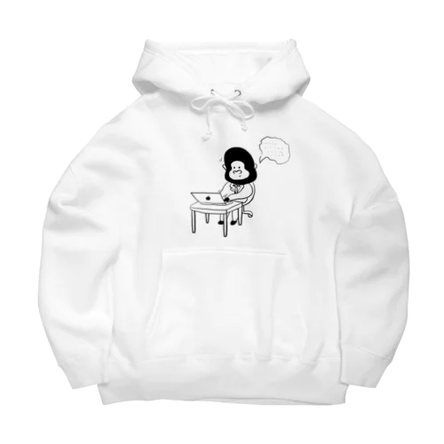 ゴリラサラリーマン Big Hoodie