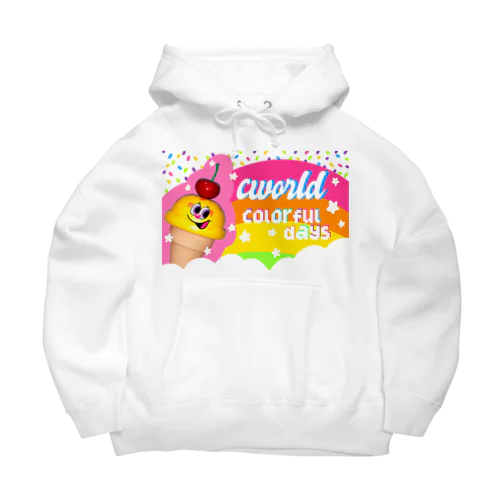 アイスちゃんcolorful days Big Hoodie