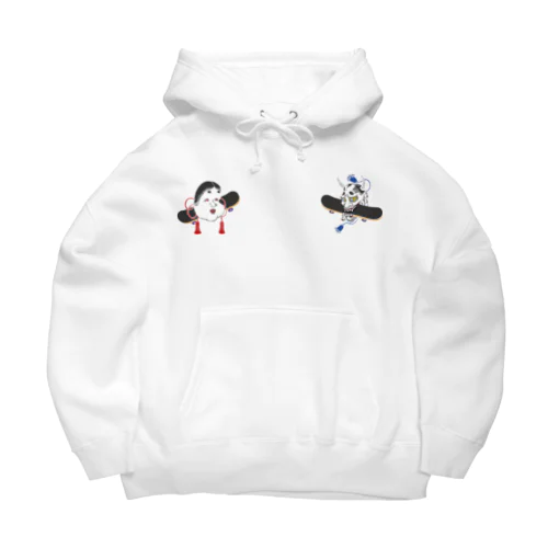 Otafuku and Hannya Hoodie Big Hoodie