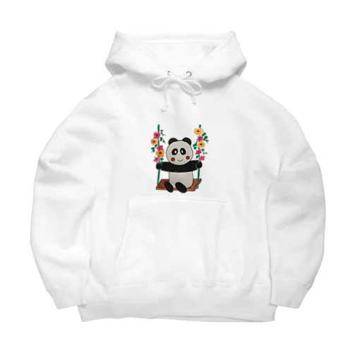 お花のブランコ Big Hoodie