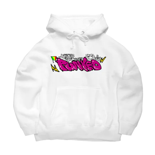 パンク グラフィティ Big Hoodie