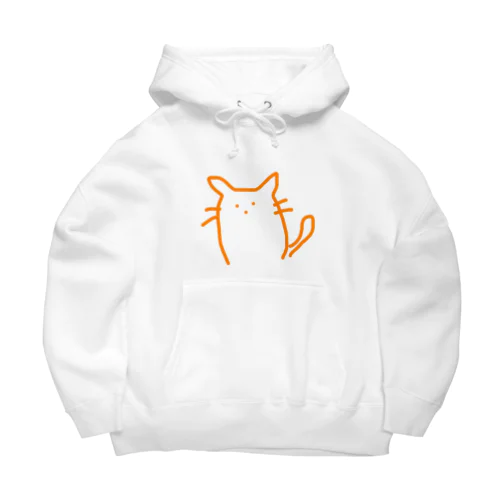 ねこ Big Hoodie