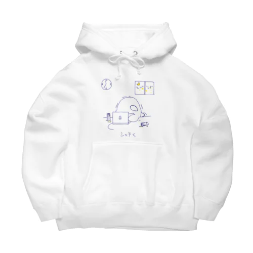 シャチく Big Hoodie