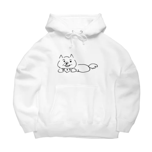 わがままお嬢のポメラニアンふりかけ イラストT Big Hoodie