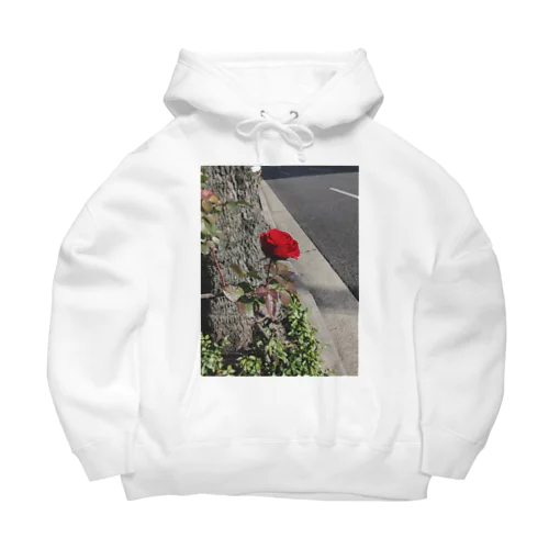 つよく咲く薔薇 Big Hoodie