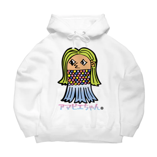 アマビエちゃんマスク Big Hoodie