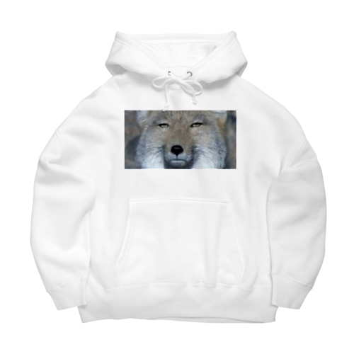 チベスナと共に見つめる ダボっとパーカー Big Hoodie