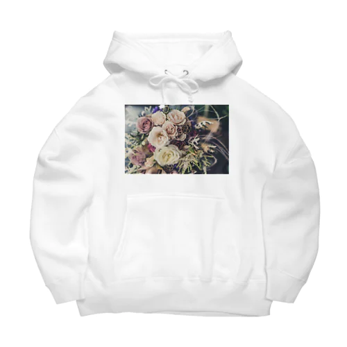 薔薇の花束を。 Big Hoodie