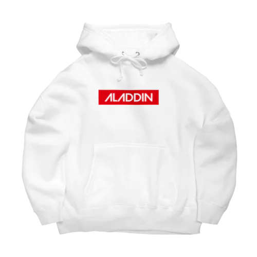 ALADDIN LOGO RED - ビッグシルエットパーカー