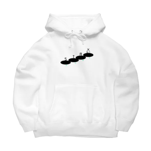  STAYHOME ＃001 Big Hoodie