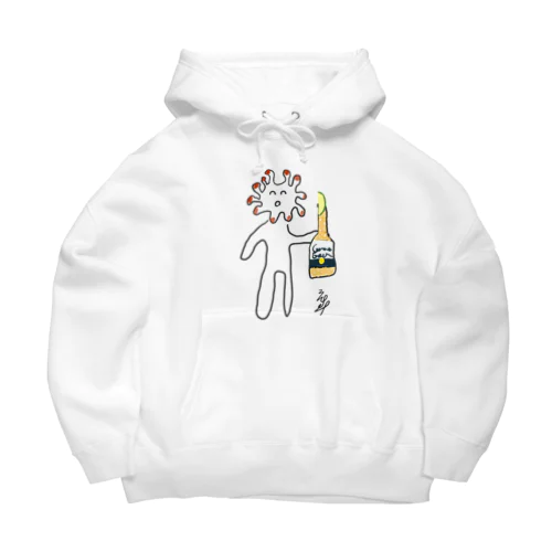 おいしいビールをのむアイツ Big Hoodie