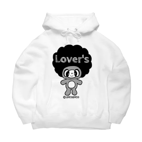 lovers アフロベアー Big Hoodie