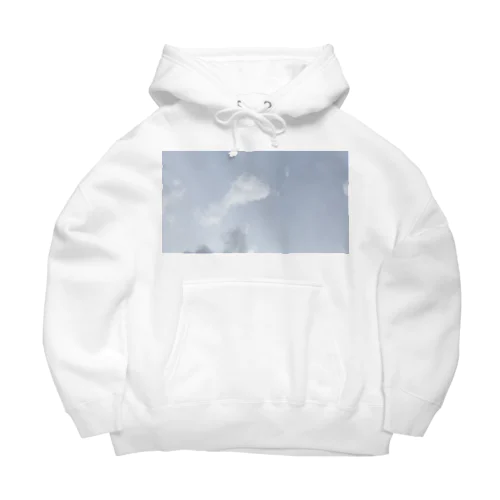 blue sky Big Hoodie