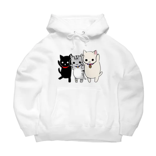 いちにゃんこ Big Hoodie