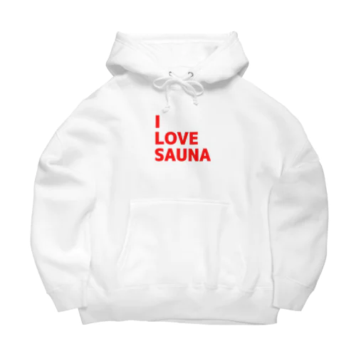 Ｉ LOVE SAUNA ビッグシルエットパーカー