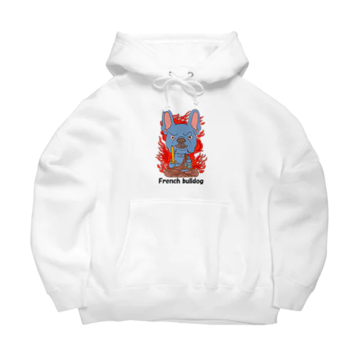 不動明王　フレンチブルドッグ Big Hoodie