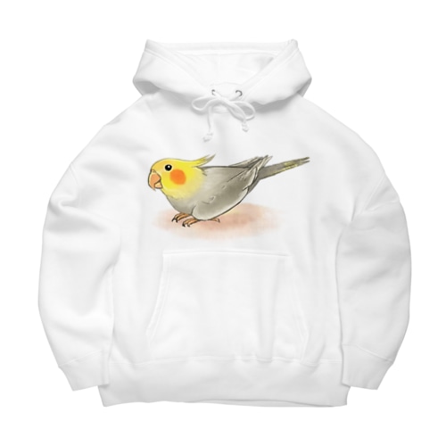 オカメインコ　レキ【まめるりはことり】 Big Hoodie