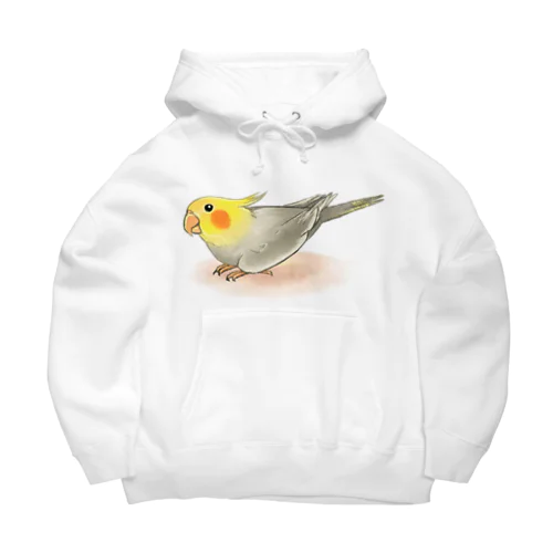 オカメインコ　レキ【まめるりはことり】 Big Hoodie