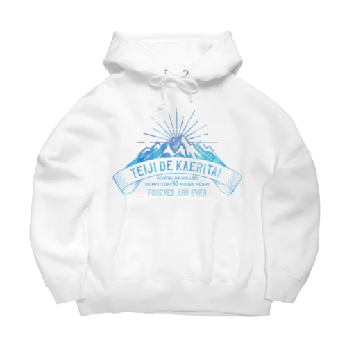 定時で帰りたい for MOUNTAIN。 氷 Big Hoodie