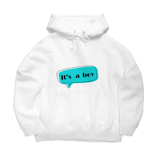 It’s a boy Big Hoodie