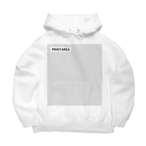 プリントエリアチェック Big Hoodie