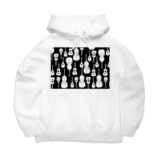 マンドリンオーケストラ(black) Big Hoodie