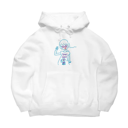 ネオンガール Big Hoodie