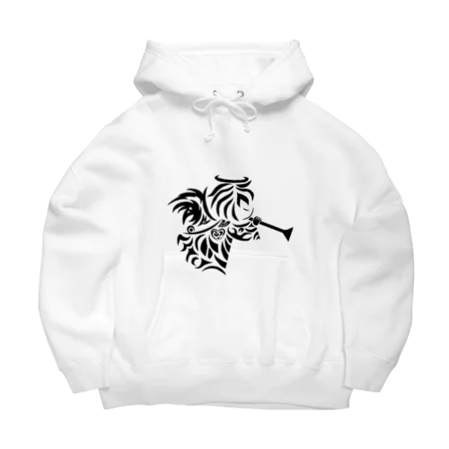 天使のモーニングコール Big Hoodie