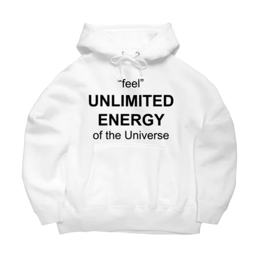 unlimited energy ビッグシルエットパーカー