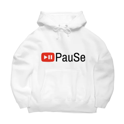 PauSe 一時停止 Big Hoodie