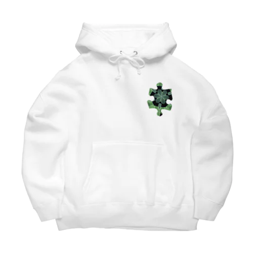 piece(green) Big Hoodie