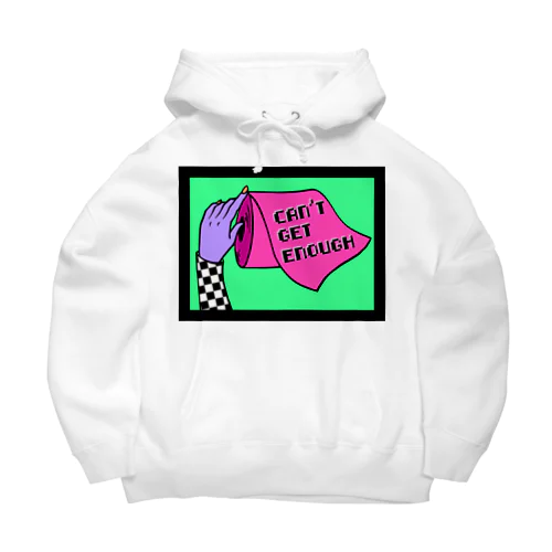 CAN'T GET ENOUGH / GREEN トイレットペーパー　 Big Hoodie