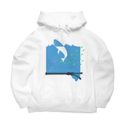 海のココロ Big Hoodie