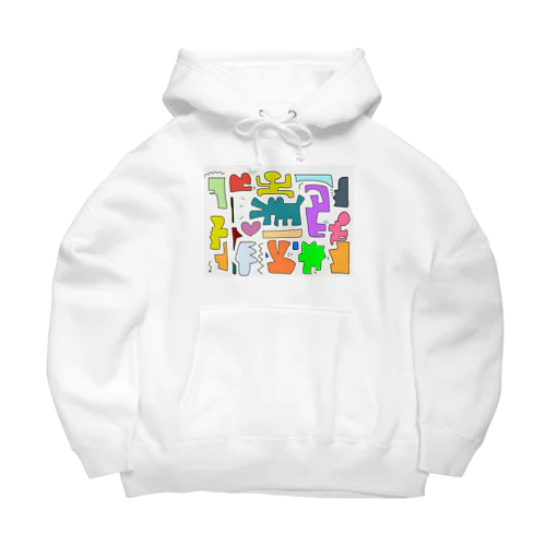 ワニと愉快な仲間たち Big Hoodie