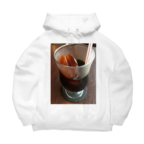 珈琲豆氷のアイスコーヒー Big Hoodie