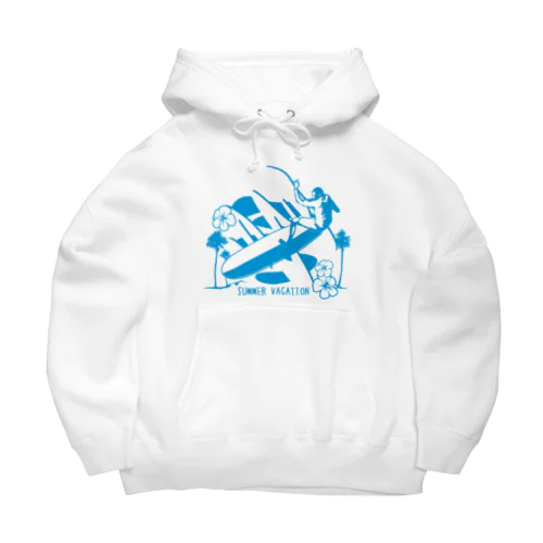 LONG BORDER Big Hoodie