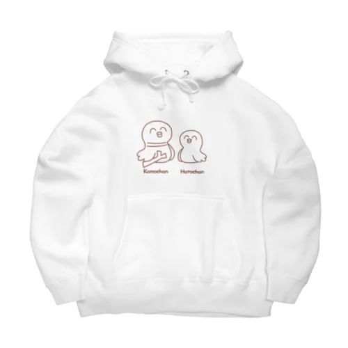 かもちゃん&はとちゃん Big Hoodie