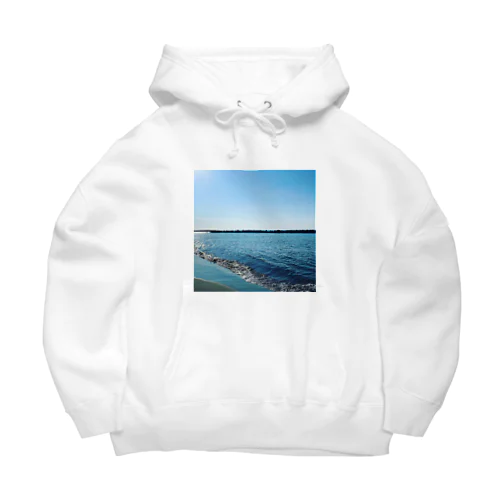 初夏の海 Big Hoodie