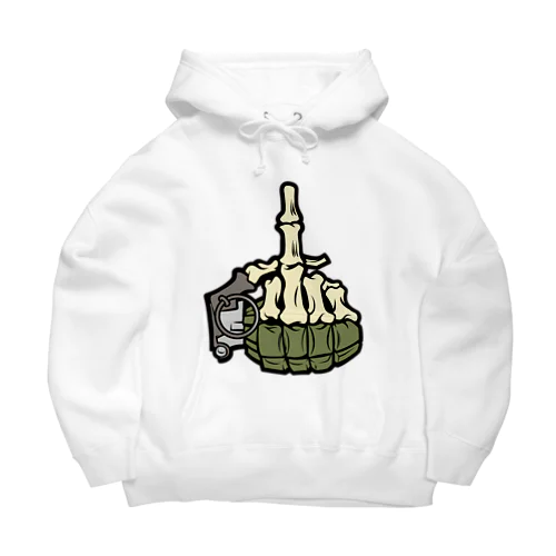 Finger Grenade / traditional Big Hoodie