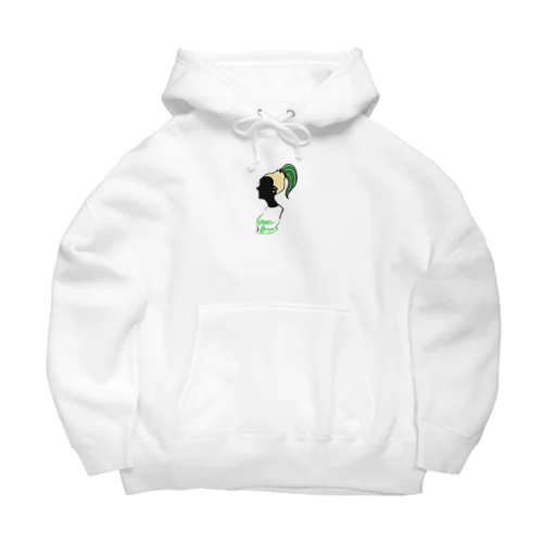 Green Onions Girl Big Hoodie