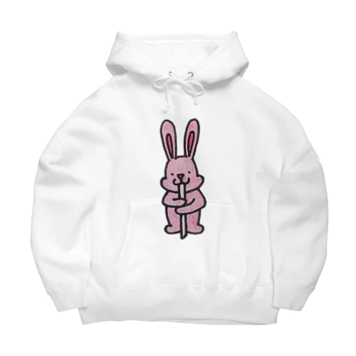 でっぴょん Big Hoodie