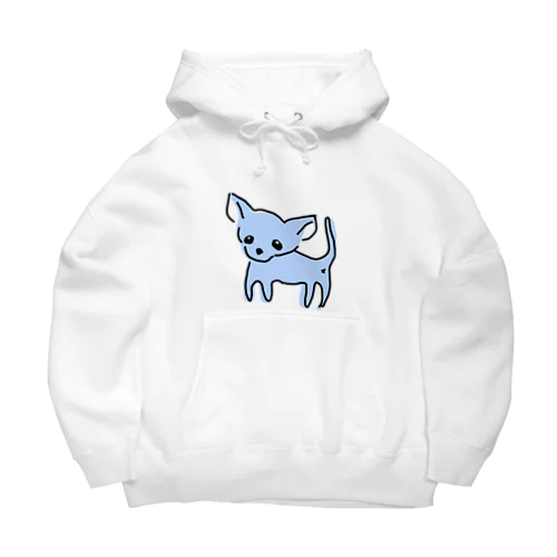 ゆるチワワ（ブルー） Big Hoodie