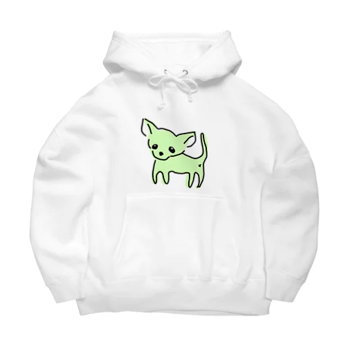 ゆるチワワ（グリーン） Big Hoodie