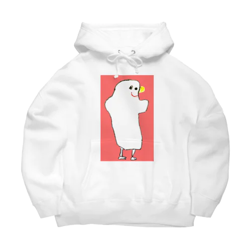 4才が描いたペンギン Big Hoodie