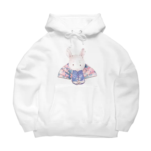 かわいいウサギ Big Hoodie